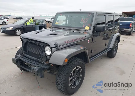 2016 Jeep Wrangler Unlimited Rubicon Hard Rock z USA, uszkodzony, nr VIN 1C4BJWFGXGL206769